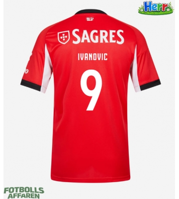 Benfica Franjo Ivanovic #9 Hemmatröja 2025-26 Kortärmad